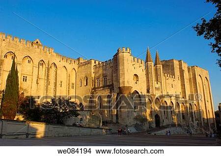 Papal Palace (Palais des Papes), Avignon. Vaucluse, Provence-Alpes-C? te d? Azur, France View Large Photo Image Picture - Papal Palace (Palais des Papes), Avignon. Vaucluse, Provence-Alpes-C? te d? Azur, France. Fotosearch