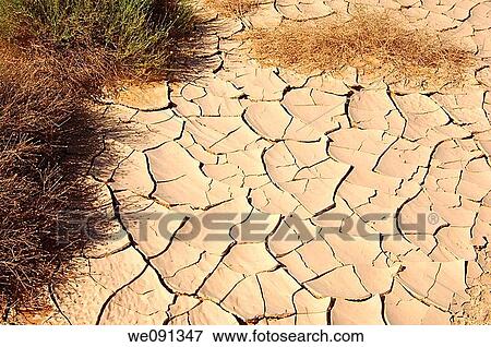 Parched earth on the ground of a wadi, Sahara, Libya View Large Photo Image Stock Photo - Parched earth on the ground of a wadi, Sahara, Libya. Fotosearch