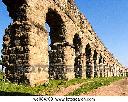 Parco degli acquedotti, Rome, Italy View Large Photo Image Stock Photo - Parco degli acquedotti, Rome, Italy. Fotosearch