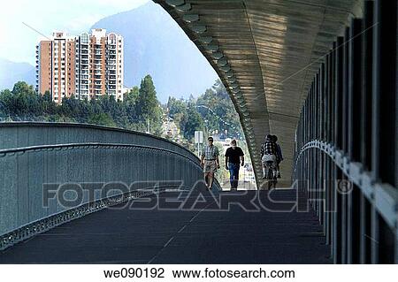 pedestrians and cyclist on the Canada Line bridge from Richmond to Vancouver, BC, Canada View Large Photo Image Stock Image - pedestrians and cyclist on the Canada Line bridge from Richmond to Vancouver, BC, Canada. Fotosearch