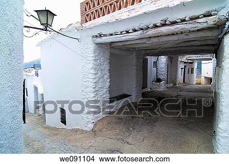 Picture - People of Bubi? n. Alpujarra Granadina. Sierra Nevada. Granada. Andalucia. Spain.. Fotosearch
