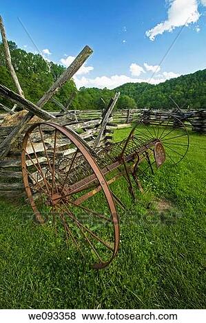 Stock Photo - Pioneer Homestead, Oconaluftee, Great Smoky Mountains National Park, NC. Fotosearch