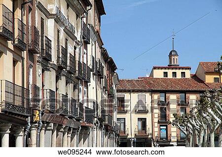 Plaza de Cervantes, Alcalß de Henares Madrid, Spain View Large Photo Image Picture - Plaza de Cervantes, Alcalß de Henares Madrid, Spain. Fotosearch