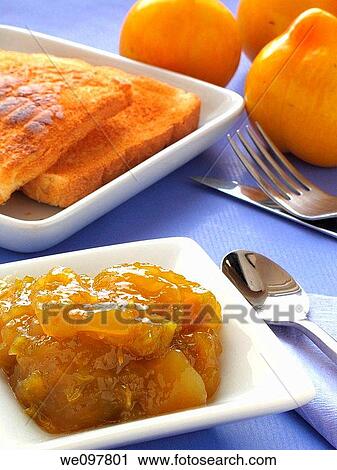 Plum jam and toast View Large Photo Image Stock Image - Plum jam and toast. Fotosearch