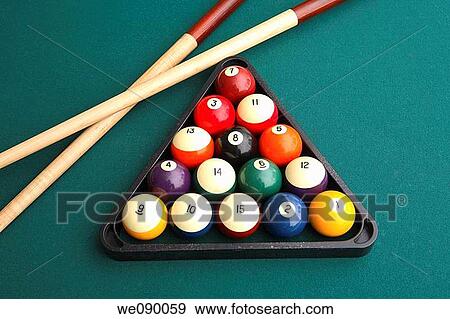 Pool table View Large Photo Image Stock Photo - Pool table. Fotosearch