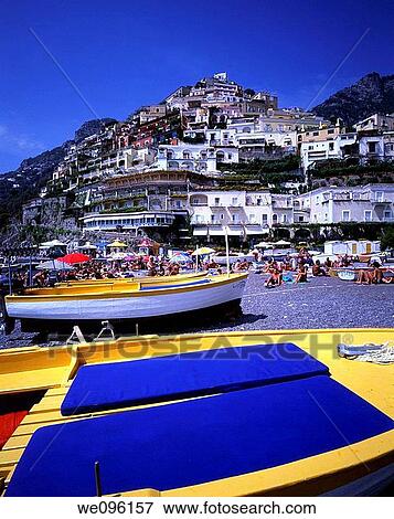 Positano, Italy View Large Photo Image Stock Photo - Positano, Italy. Fotosearch
