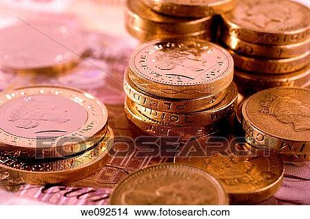 Pound coins View Large Photo Image Picture - Pound coins. Fotosearch