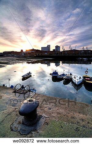 Stock Image - Puerto de Santander. Fotosearch