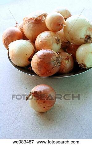 Red Onions in dish View Large Photo Image Stock Photo - Red Onions in dish. Fotosearch