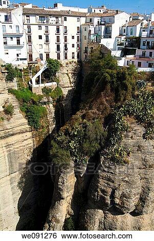Ronda. Malaga. Andalucia. Spain. View Large Photo Image Stock Photograph - Ronda. Malaga. Andalucia. Spain.. Fotosearch