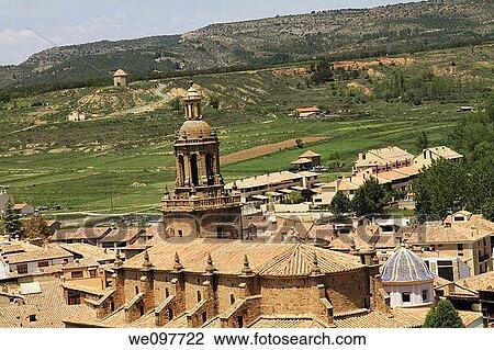 Rubielos de Mora Teruel province Spain View Large Photo Image Stock Image - Rubielos de Mora Teruel province Spain. Fotosearch