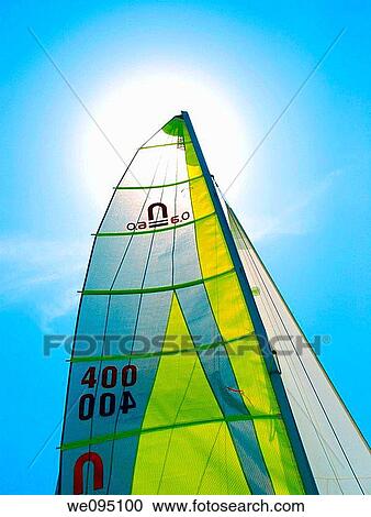 Stock Image - Sail boat. Fotosearch