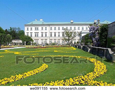SALZBURG MIRABELL GARDEN View Large Photo Image Stock Photography - SALZBURG MIRABELL GARDEN. Fotosearch