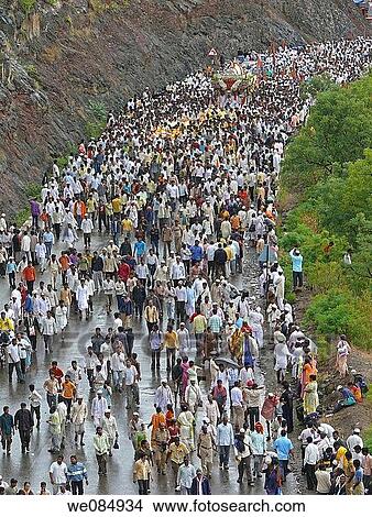 Sant Dnyaneshwar Palakhi View Large Photo Image Picture - Sant Dnyaneshwar Palakhi. Fotosearch