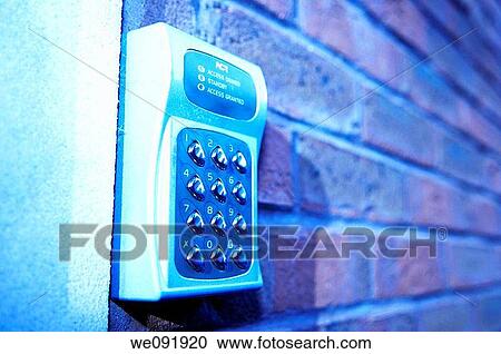security lock on office door View Large Photo Image Stock Image - security lock on office door. Fotosearch