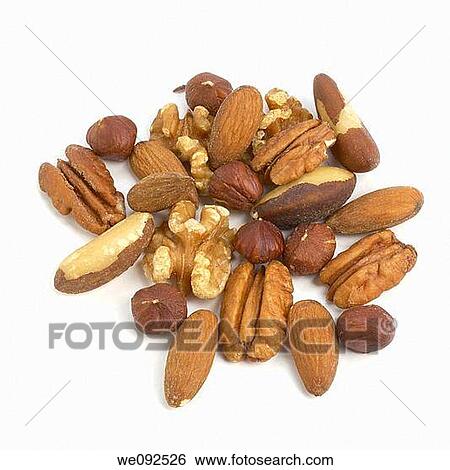 selection of nuts - walnuts, brazils, almonds, pecan and hazelnuts View Large Photo Image Stock Photograph - selection of nuts - walnuts, brazils, almonds, pecan and hazelnuts. Fotosearch