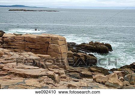 Shoreline near Thunder Hole, Acadia Nat Park, ME View Large Photo Image Stock Image - Shoreline near Thunder Hole, Acadia Nat Park, ME. Fotosearch