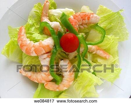 Shrimp Salad View Large Photo Image Stock Photo - Shrimp Salad. Fotosearch