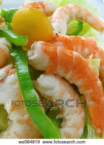 Shrimp Salad View Large Photo Image Stock Photo - Shrimp Salad. Fotosearch