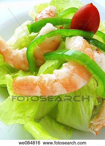Shrimp Salad View Large Photo Image Stock Photograph - Shrimp Salad. Fotosearch