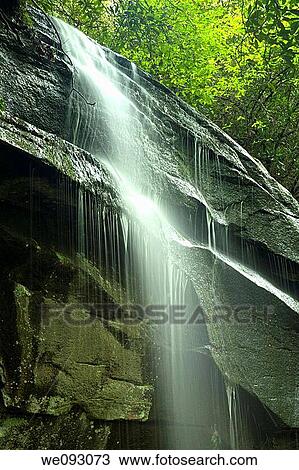 Slick Rock Falls, Pisgah National Forest, Western NC, USA, View Large Photo Image Stock Image - Slick Rock Falls, Pisgah National Forest, Western NC, USA,. Fotosearch