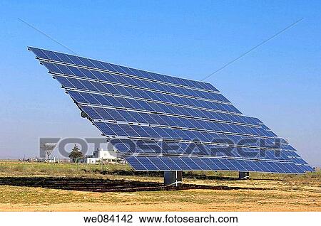 Solar power plant. Toledo province, Castilla-La Mancha, Spain View Large Photo Image Stock Image - Solar power plant. Toledo province, Castilla-La Mancha, Spain. Fotosearch