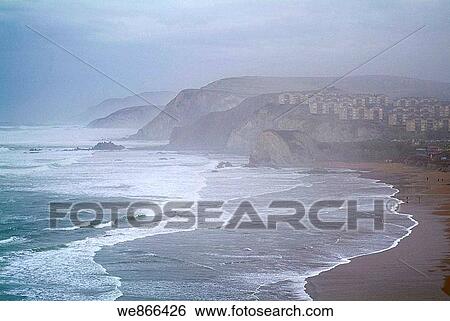 Sopelana beach, Biscay, Basque Country, Spain View Large Photo Image Stock Photograph - Sopelana beach, Biscay, Basque Country, Spain. Fotosearch