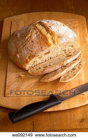 Sour Dough Loaf of Bread View Large Photo Image Stock Photo - Sour Dough Loaf of Bread. Fotosearch