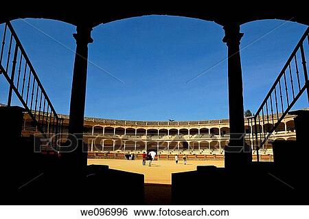 Spain andalusia ronda the bullring arenas also known as plaza de toros View Large Photo Image Stock Photograph - Spain andalusia ronda the bullring arenas also known as plaza de toros. Fotosearch