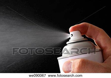 Spraying aresol can View Large Photo Image Stock Photo - Spraying aresol can. Fotosearch