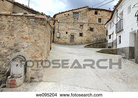 Spring landscape in the Gudar mountains Rubielos de Mora Teruel province Spain View Large Photo Image Picture - Spring landscape in the Gudar mountains Rubielos de Mora Teruel province Spain. Fotosearch