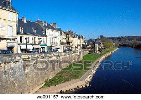St-Leon sue Vezere, Dordogne, France St Leon sur Vezere is in the Vezere valley between Montignac and Les Eyzies It is a beautiful village, set in a curve in the V? zere River It is a small village, of houses in the attractive local stone joined by narr View Large Photo Image Stock Photo - St-Leon sue Vezere, Dordogne, France St Leon sur Vezere is in the Vezere valley between Montignac and Les Eyzies It is a beautiful village, set in a curve in the V? zere River It is a small village, of houses in the attractive local stone joined by narr. Fotosearch