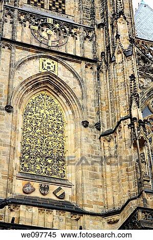 St Vitus Cathedral Prague Castle Czech Republic View Large Photo Image Stock Photography - St Vitus Cathedral Prague Castle Czech Republic. Fotosearch