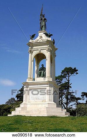 Stock Photo - Statue of Francis Scott Key Author of? The Star-Spangled Banner?. Fotosearch