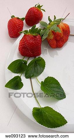 Stock Image - Strawberries. Fotosearch