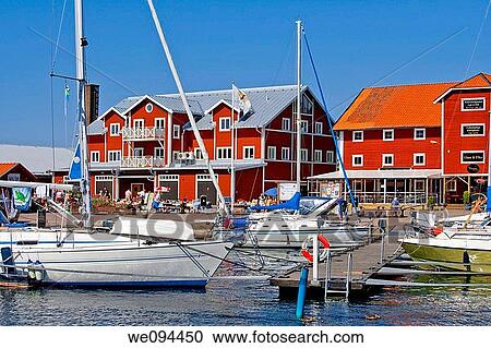 Stock Image - SWEDEN? STERG? TLAND MOTALA MOTALA HARBOUR. Fotosearch