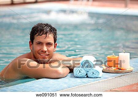 Swimming pool, spa, Lierganes, Cantabria, Spain View Large Photo Image Stock Image - Swimming pool, spa, Lierganes, Cantabria, Spain. Fotosearch