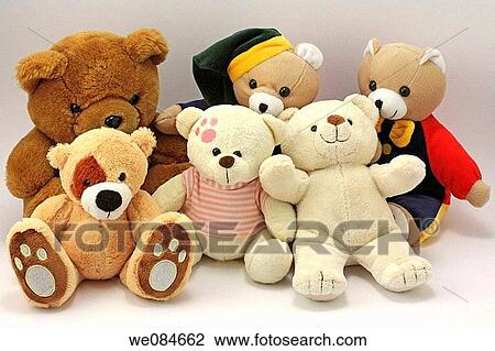 Stock Image - Teddy bears. Fotosearch