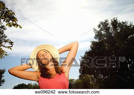 Teen enjoy the life View Large Photo Image Stock Image - Teen enjoy the life. Fotosearch