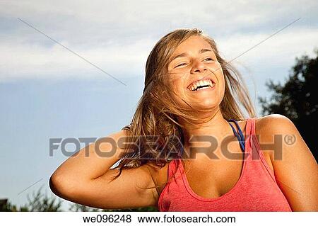 Teen enjoy the life View Large Photo Image Stock Photo - Teen enjoy the life. Fotosearch