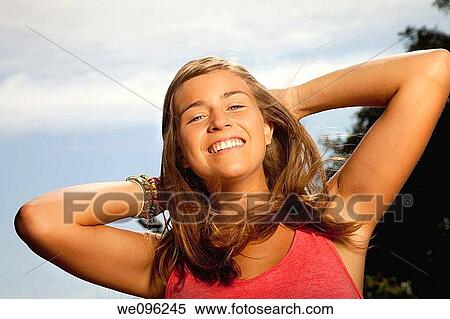 Teen enjoy the life View Large Photo Image Stock Photography - Teen enjoy the life. Fotosearch