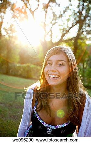 Teen in a garden View Large Photo Image Stock Image - Teen in a garden. Fotosearch
