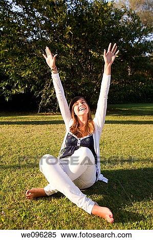 Teen in a garden View Large Photo Image Stock Photography - Teen in a garden. Fotosearch