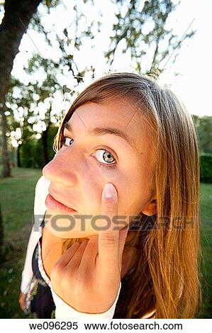 Teen in Nature View Large Photo Image Stock Photography - Teen in Nature. Fotosearch