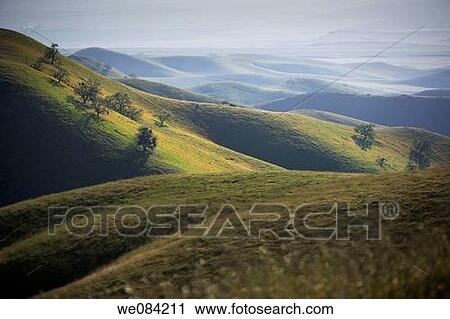 TEJON RANCH SUNSET OVER ROLLING HILLS View Large Photo Image Stock Image - TEJON RANCH SUNSET OVER ROLLING HILLS. Fotosearch