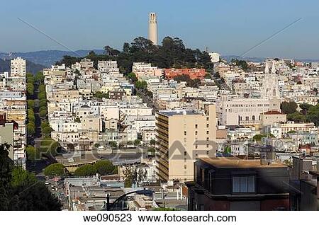 Telegraph Hill View Large Photo Image Stock Image - Telegraph Hill. Fotosearch
