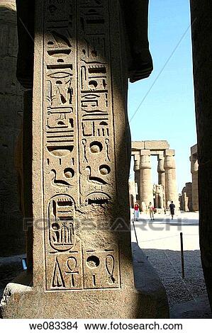 Picture - Temple of Luxor, Luxor city, Egyptá. Fotosearch