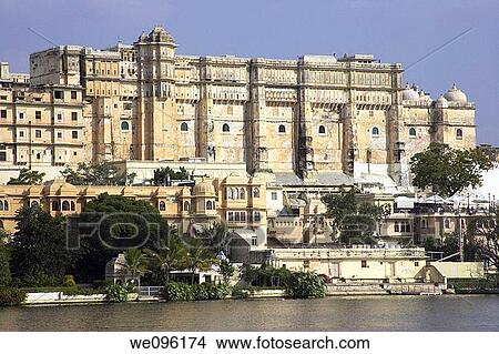 The City Palace, Udaipur, Rajasthan, India View Large Photo Image Picture - The City Palace, Udaipur, Rajasthan, India. Fotosearch