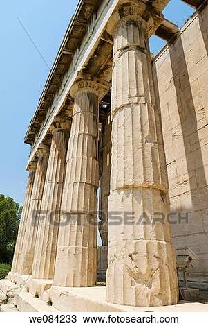 The Hefeste? n, Athens, Greece View Large Photo Image Stock Image - The Hefeste? n, Athens, Greece. Fotosearch