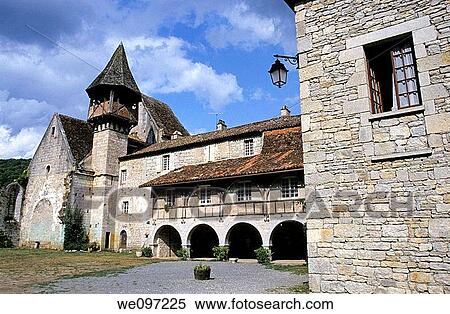 The priory of Espagnac Sainte Eulalie, France View Large Photo Image Stock Photography - The priory of Espagnac Sainte Eulalie, France. Fotosearch
